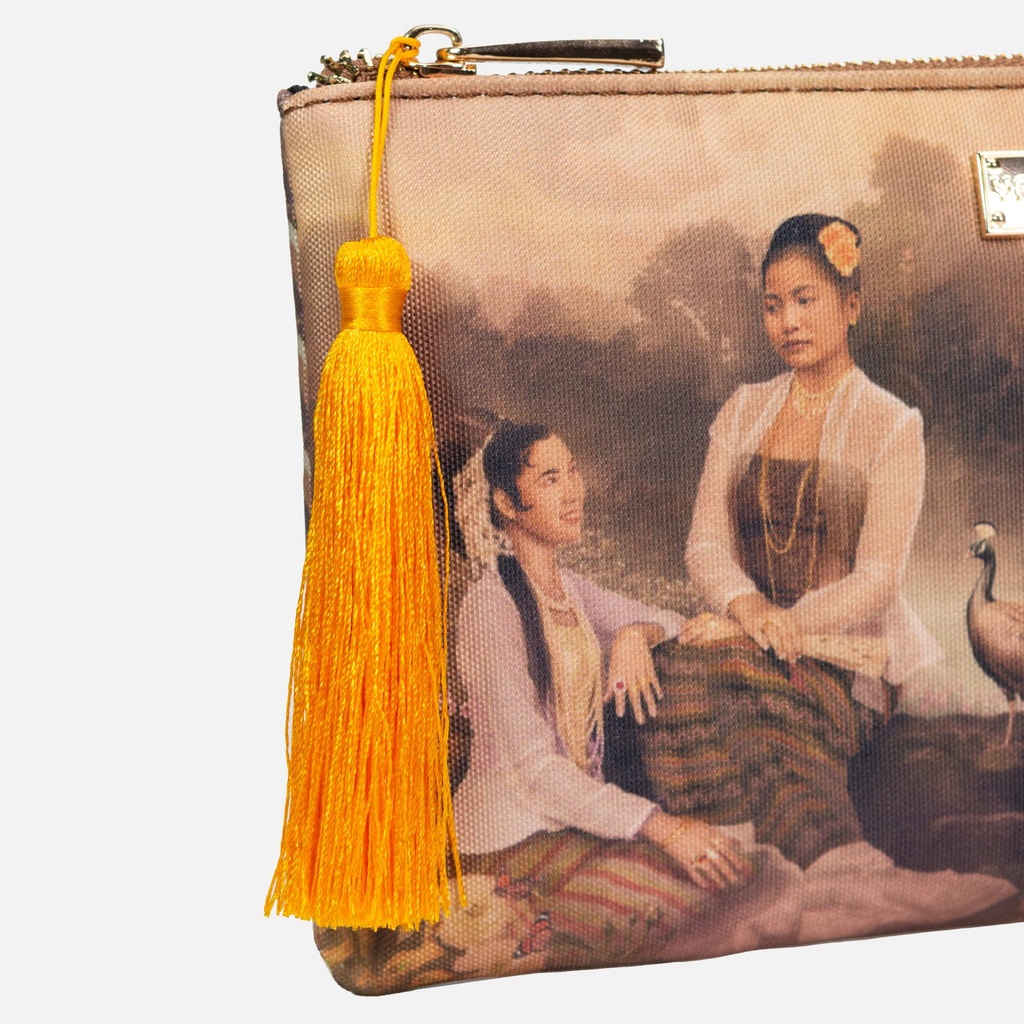 Yu Wadi  Old Gold  Wallet Pouch