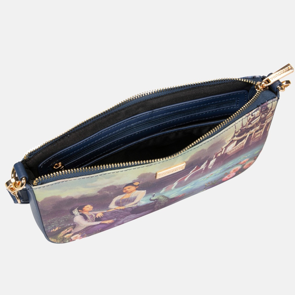 Yu Wadi Stone Blue Sling Bag