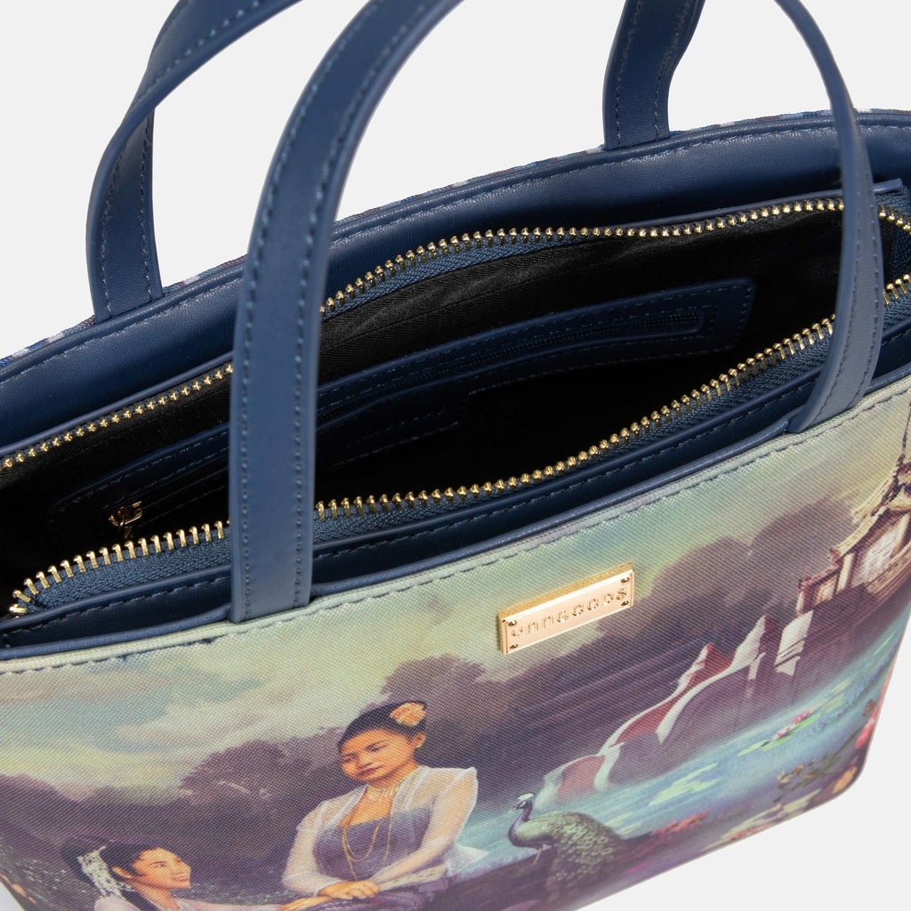 Yu Wadi Stone Blue Mini Shoulder Bag