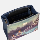 Yu Wadi Stone Blue Mini Shopper Bag