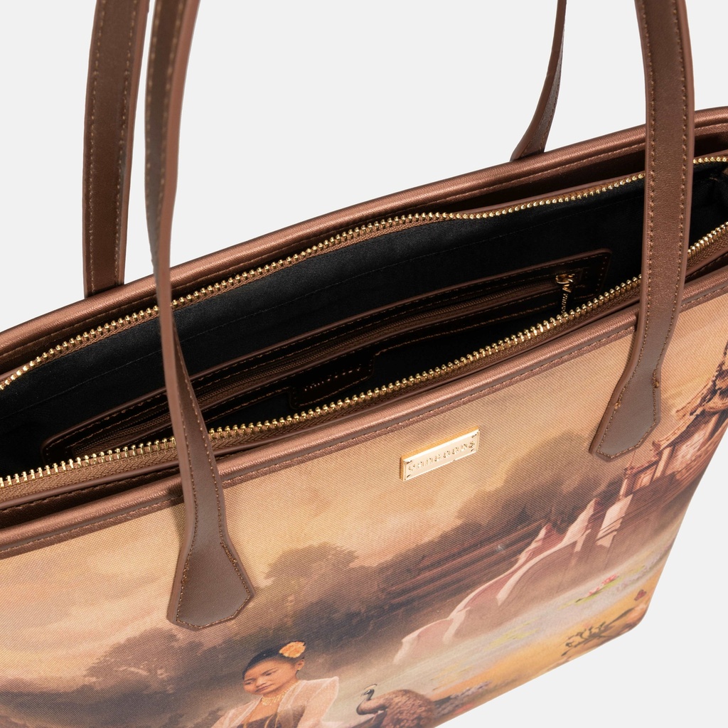 Yu Wadi Old Gold Shoulder Bag