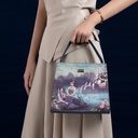 Yu Wadi Stone Blue Mini Shopper Bag