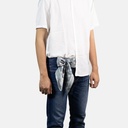 Yangoodsisburma Light Grey Bandana Scarf