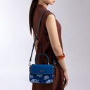 Swal Taw Navy Top Handle Bag