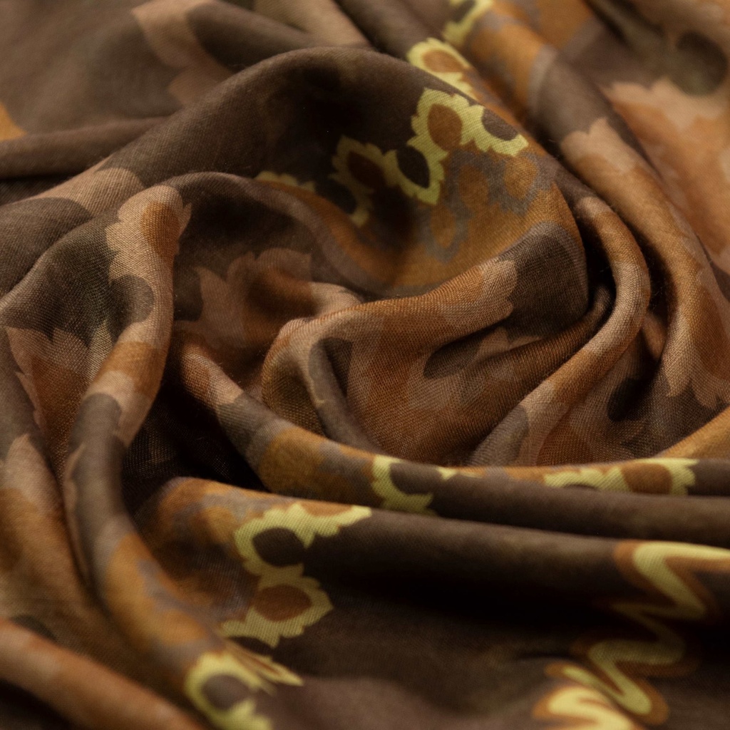 Khat Nwe Old Gold Scarf