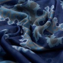 Khat Nwe Stone Blue Scarf