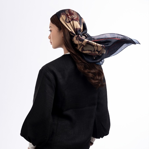 Dannari Onyx Rectangular Scarf