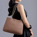 Myat Lay Ngone Mocha Chain Tote Bag