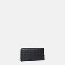 Myat Lay Maung Black Zip Around Wallet