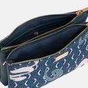 AKKHAYAR Teal Twin Pouch