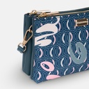 AKKHAYAR Teal Twin Pouch
