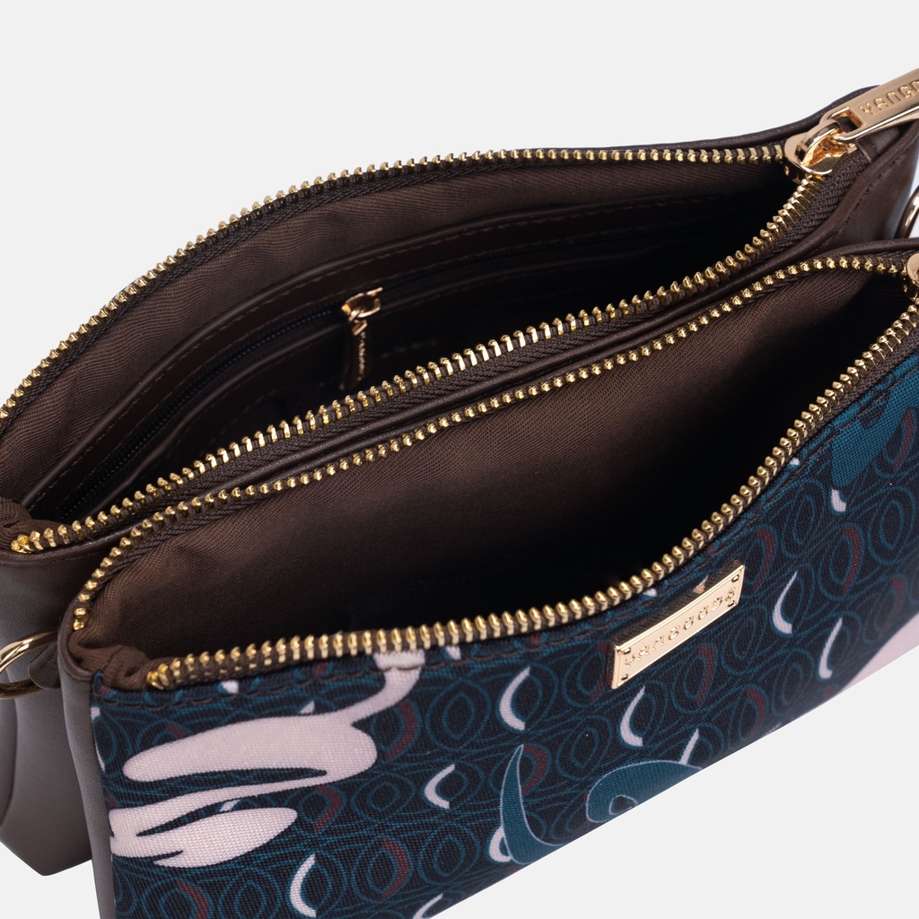 AKKHAYAR Chocolate Twin Pouch