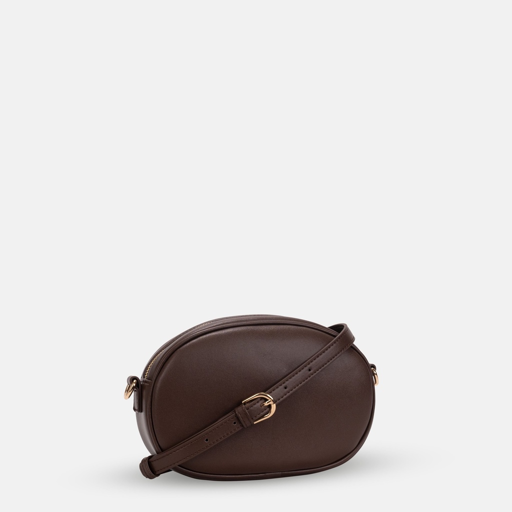 AKKHAYAR Chocolate Squircle Bag