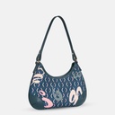 AKKHAYAR Teal Sling Bag