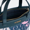 AKKHAYAR Teal Basket Hand Bag