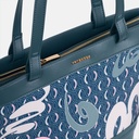 AKKHAYAR Teal Shoulder Bag