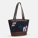 AKKHAYAR Chocolate Shoulder Bag