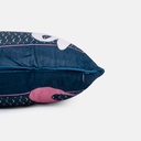 AKKHAYAR Teal Cushion Cover