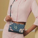 AKKHAYAR Teal Twin Pouch