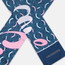 AKKHAYAR Teal Slim Scarf