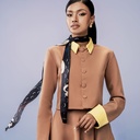 AKKHAYAR Chocolate Slim Scarf