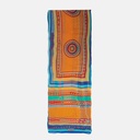 Akha Orange Rectangular Scarf