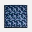 Swal Taw Navy Square Scarf