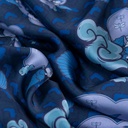 Swal Taw Navy Square Scarf