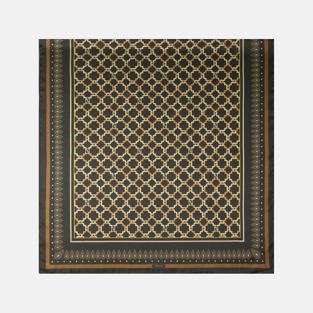 Htarwara Drack Olive Rectangular Scarf