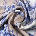 Dannari Beige Rectangular Scarf