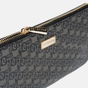 Thinkayta Women Black Wallet Pouch