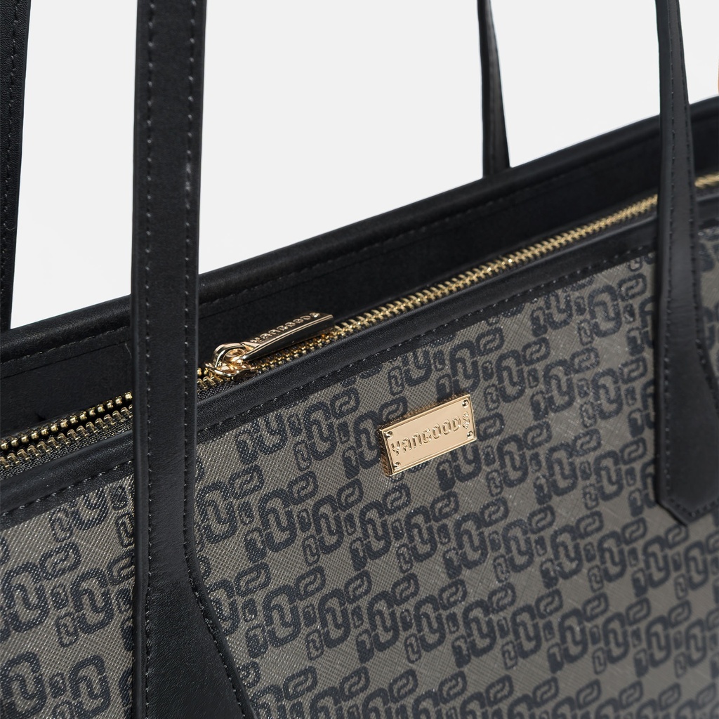 Thinkayta Women Black Shoulder Bag