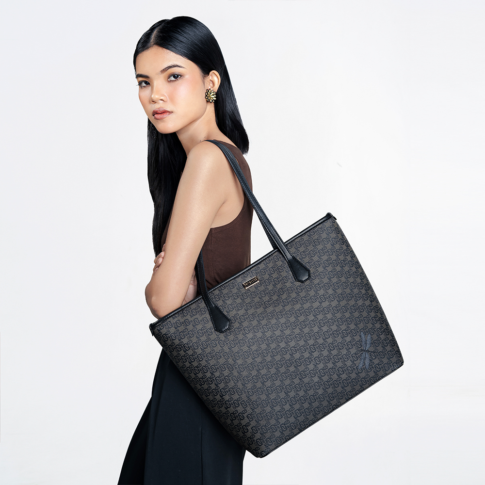 Thinkayta Women Black Shoulder Bag