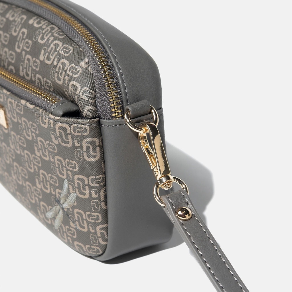 Thinkayta Women Gray Small Cross Bag