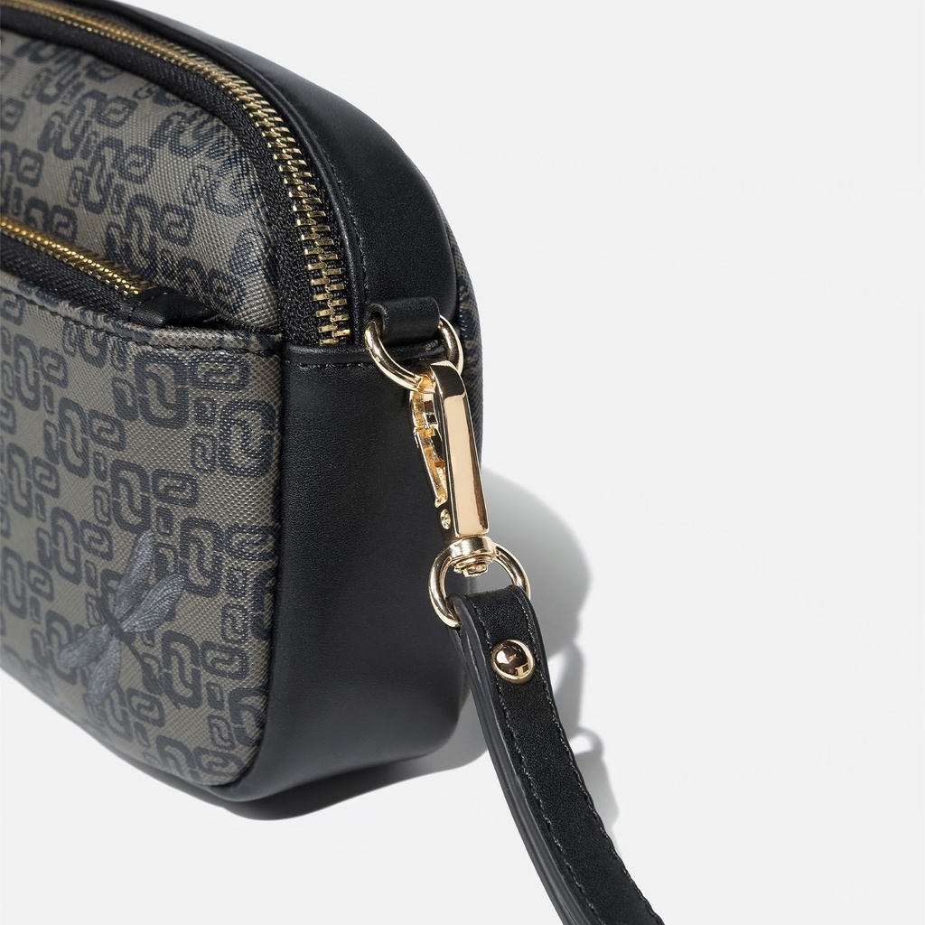 Thinkayta Women Black Small Cross Bag