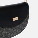 Thinkayta Women Black Crossbody Bag