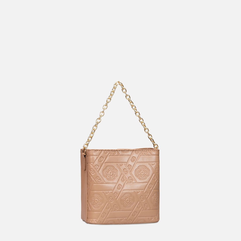 Myat Lay Ngone Mocha Mini Bucket Bag