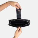 Dannari Onyx Clutch Crossbody Bag