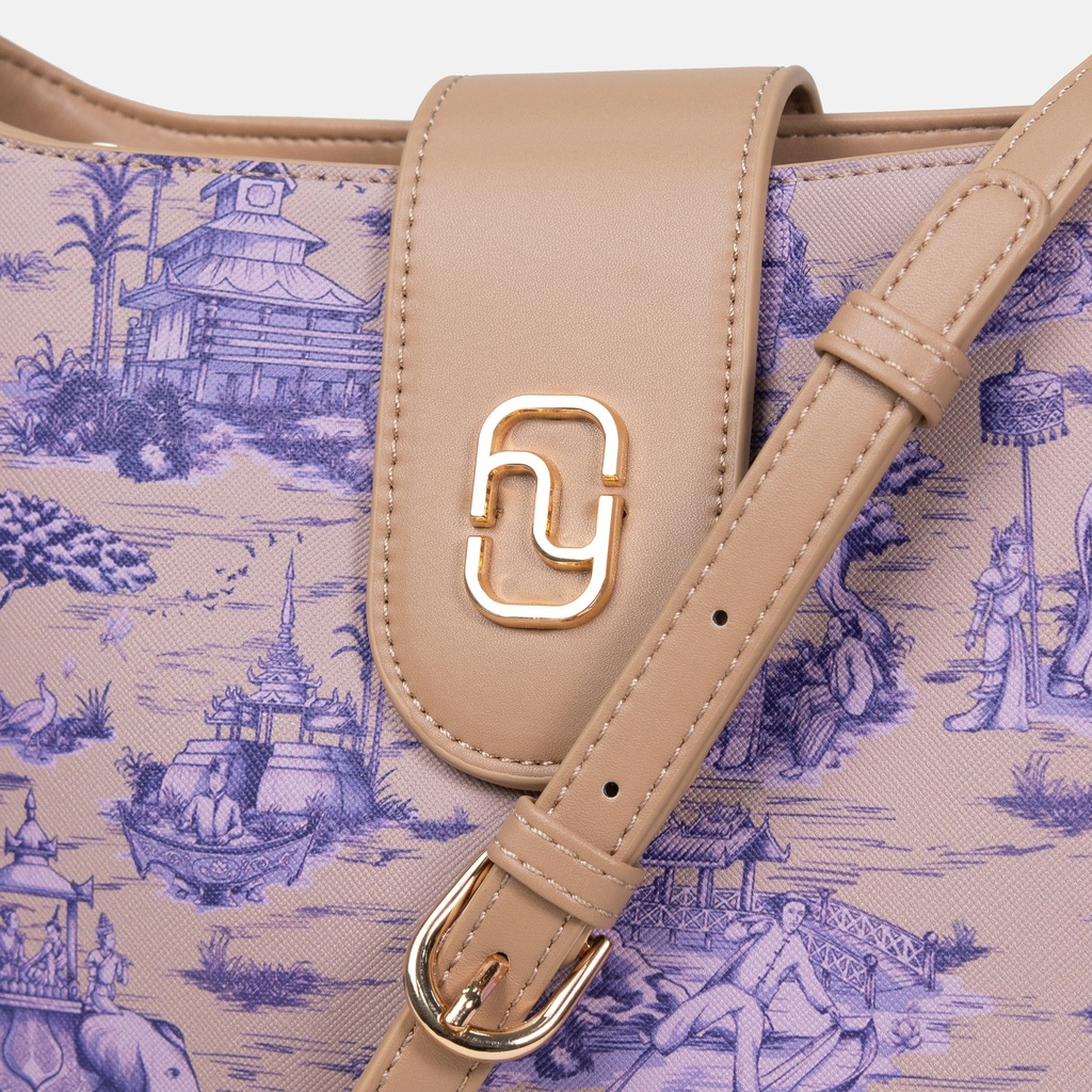 Dannari Beige Hobo Bag