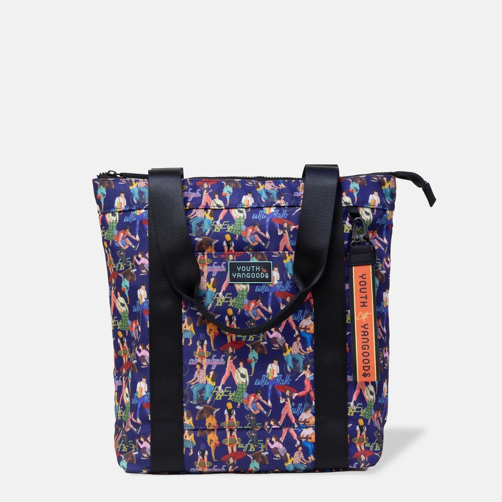 Youth Deep Blue Tote Bag