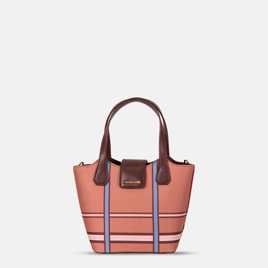 Picnic Chestnut Basket Hand Bag