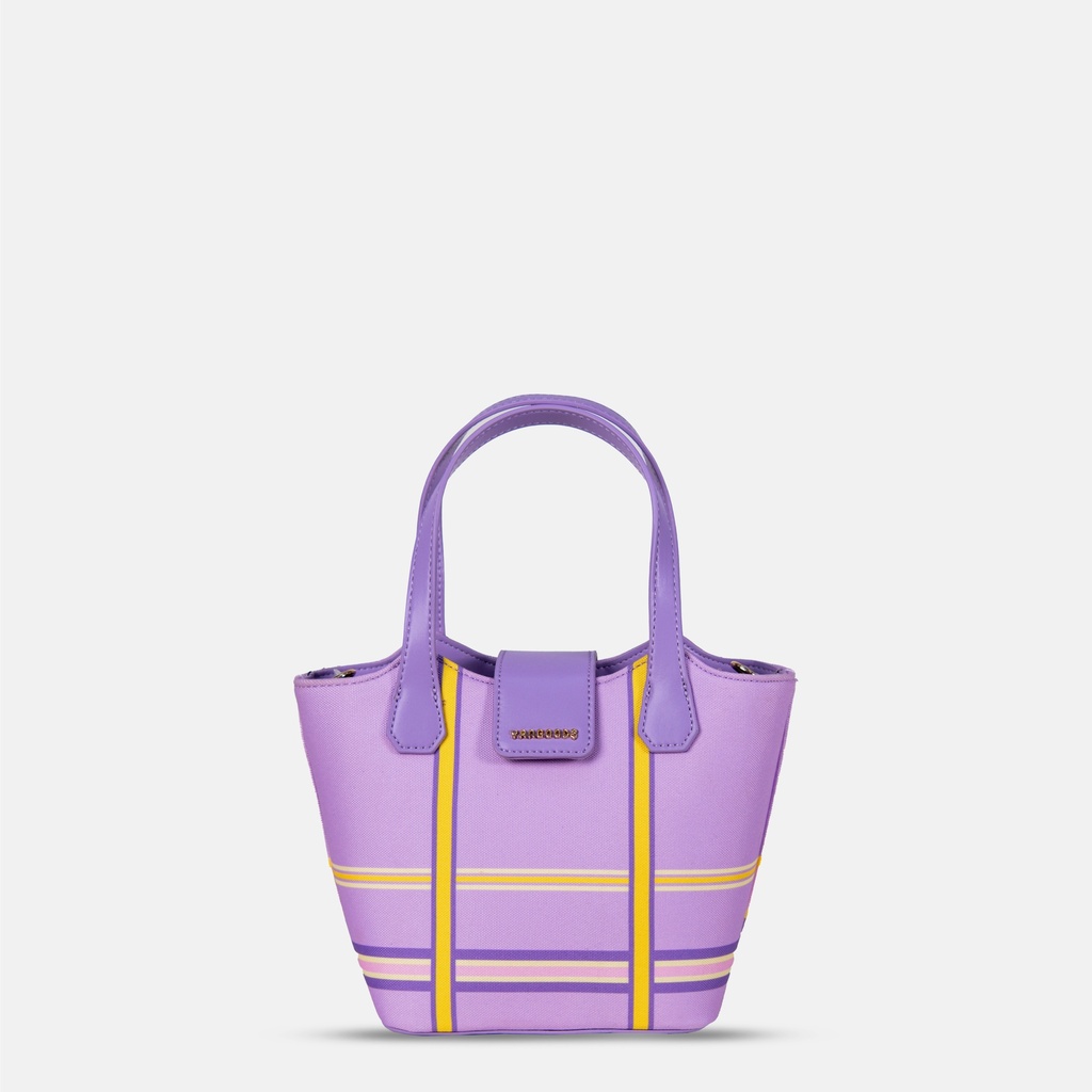 Picnic Lilac Basket Hand Bag