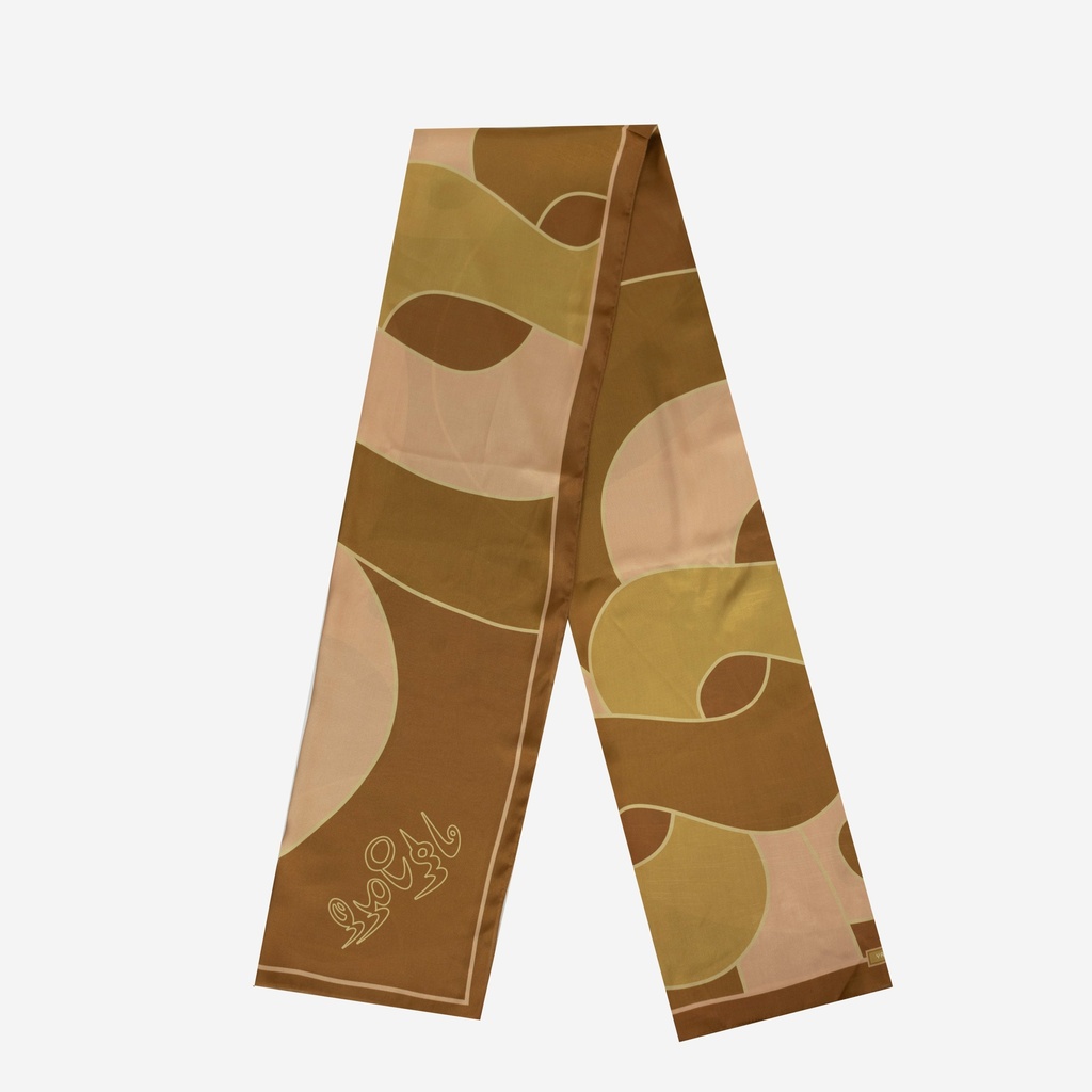 Gold Hayman Hnoung Scarf