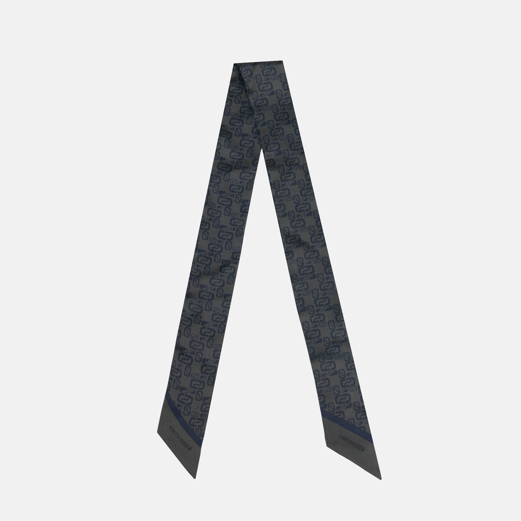 2025 Thinkayta Black Slim Scarf