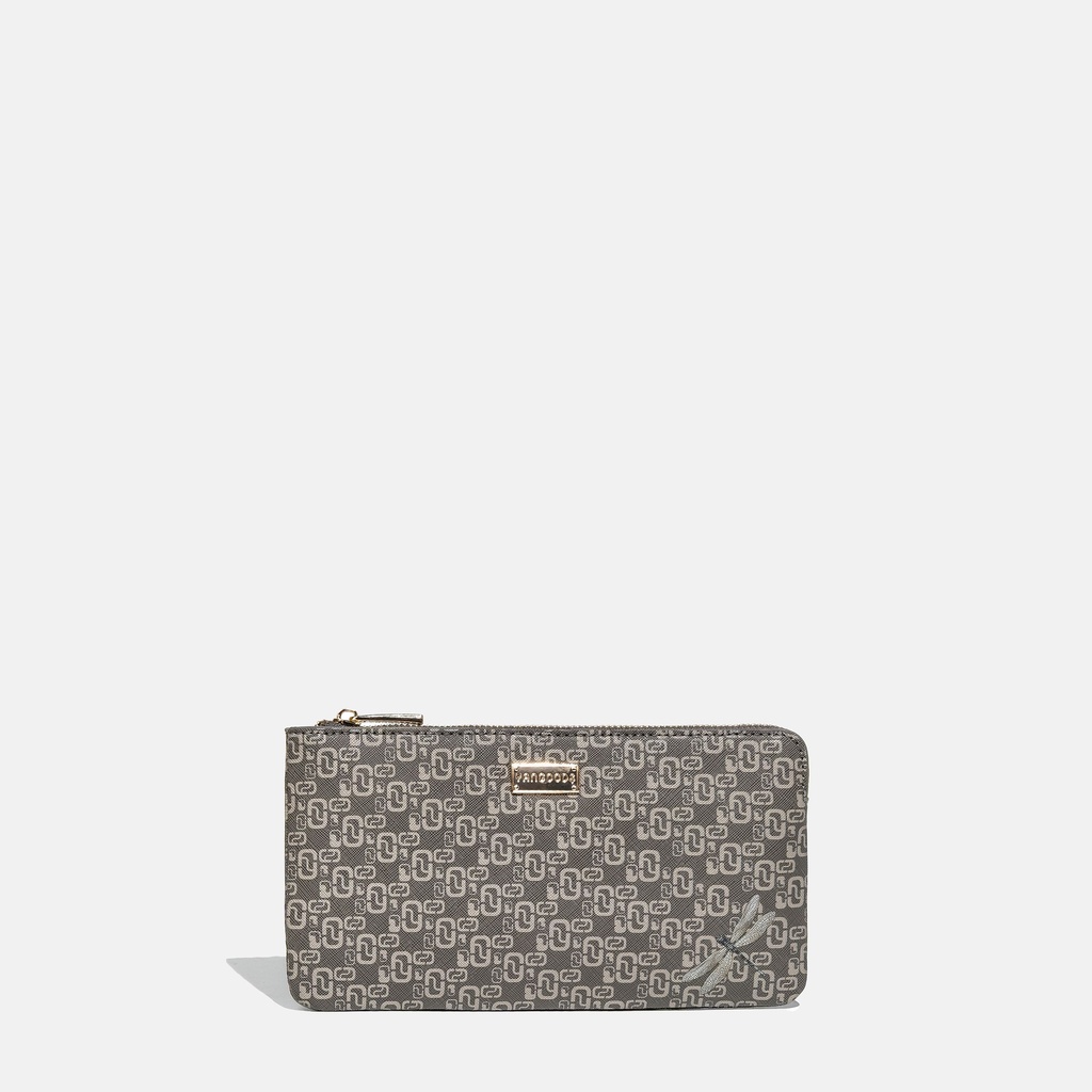 Thinkayta Women Gray Wallet Pouch