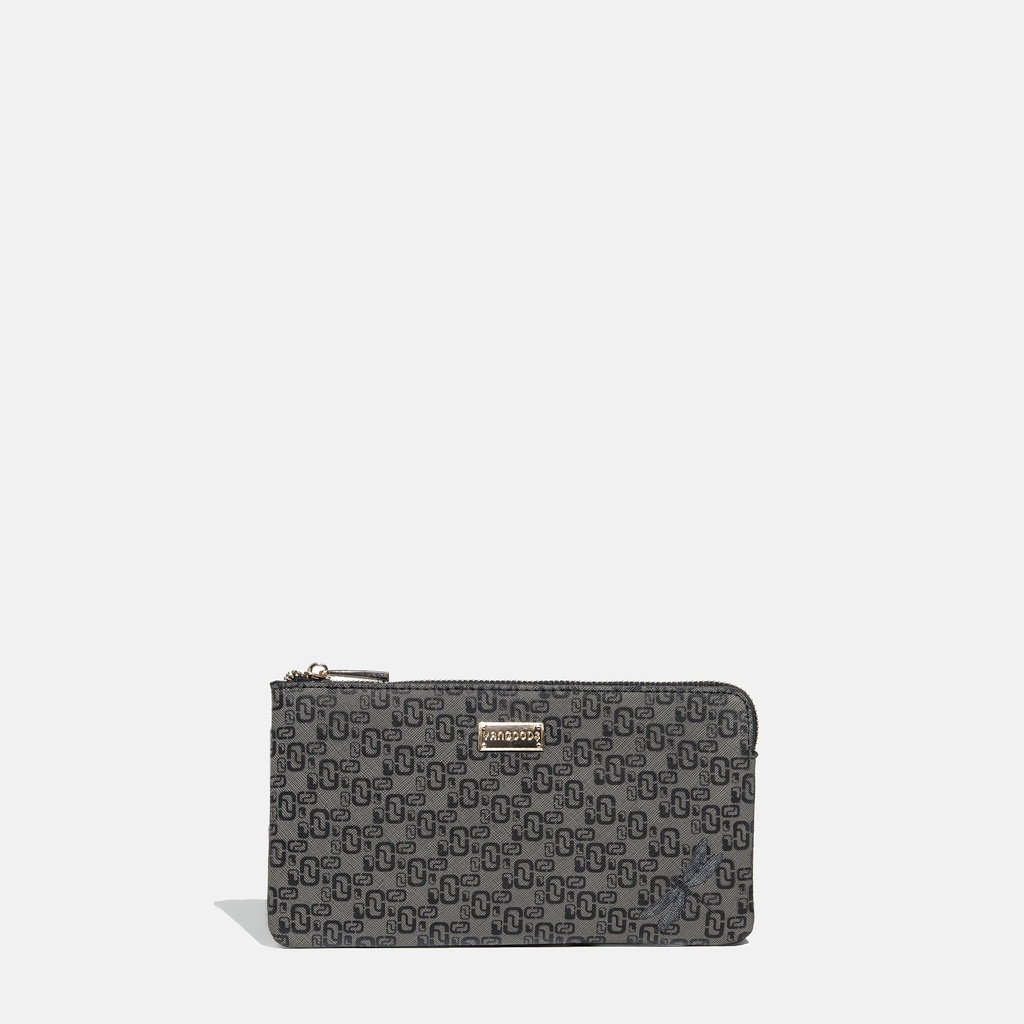 Thinkayta Women Black Wallet Pouch