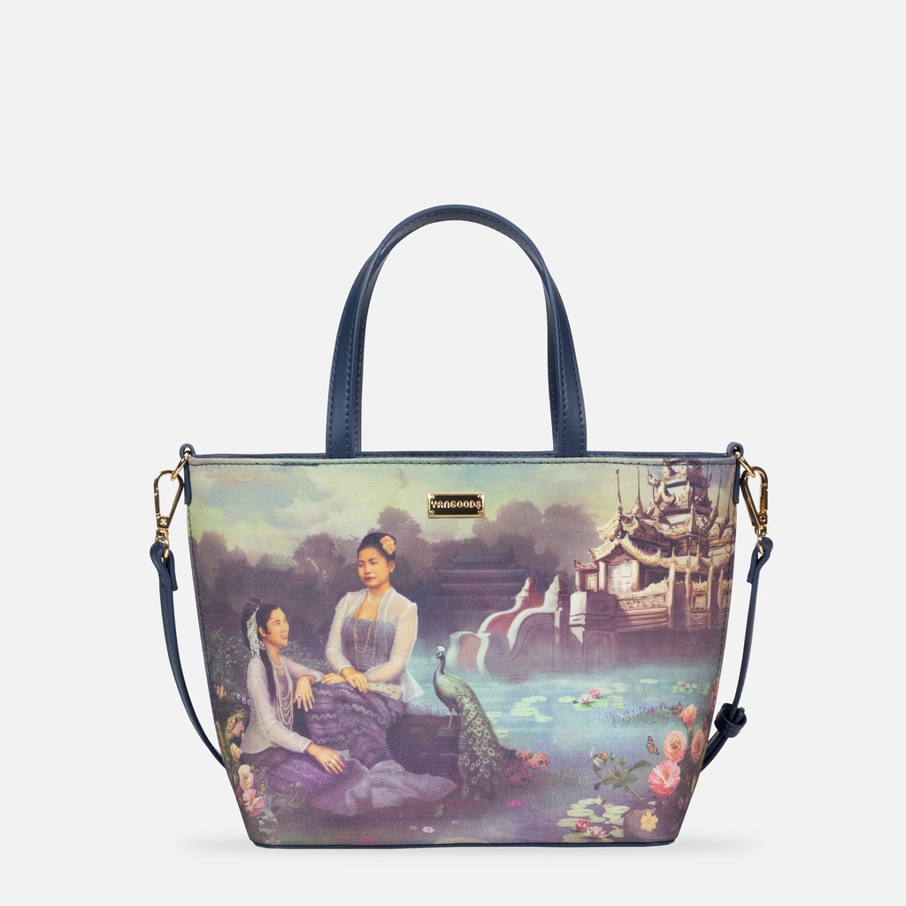 Yu Wadi Stone Blue Mini Shoulder Bag