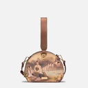 Yu Wadi Old Gold Round Bag