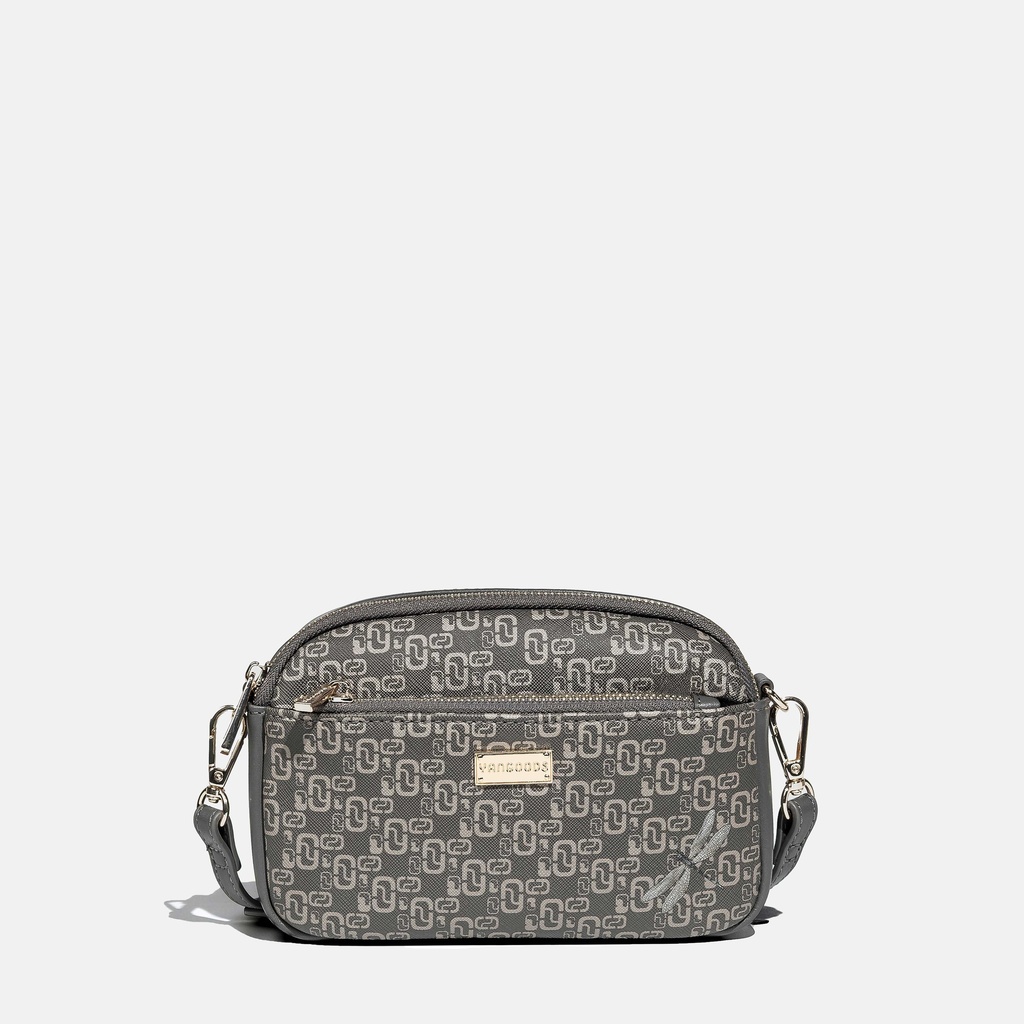 Thinkayta Women Gray Small Cross Bag