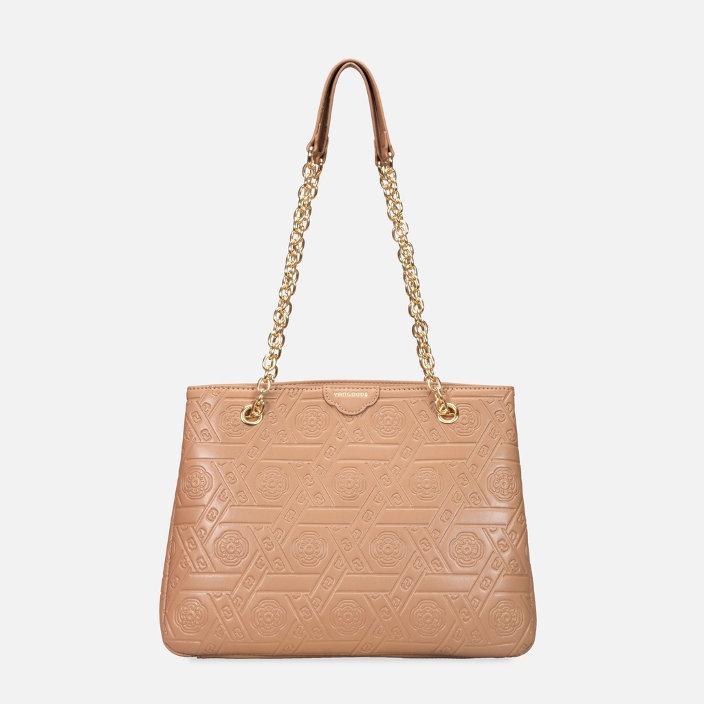 Myat Lay Ngone Mocha Chain Tote Bag